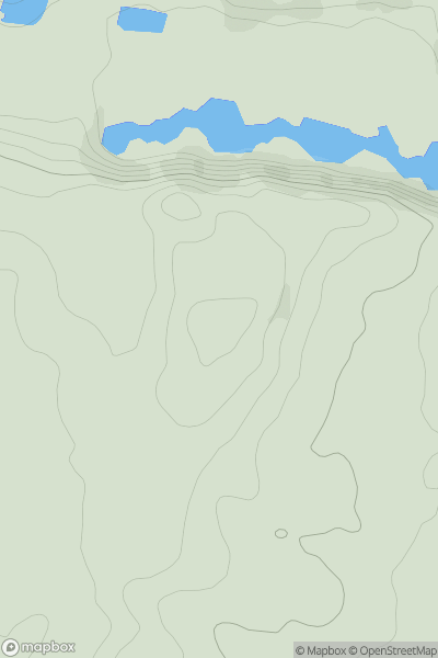 Thumbnail image for Bean Hill [South East England] showing contour plot for surrounding peak